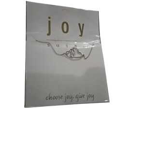 Joy Susan Silver Heart Pendant Necklace